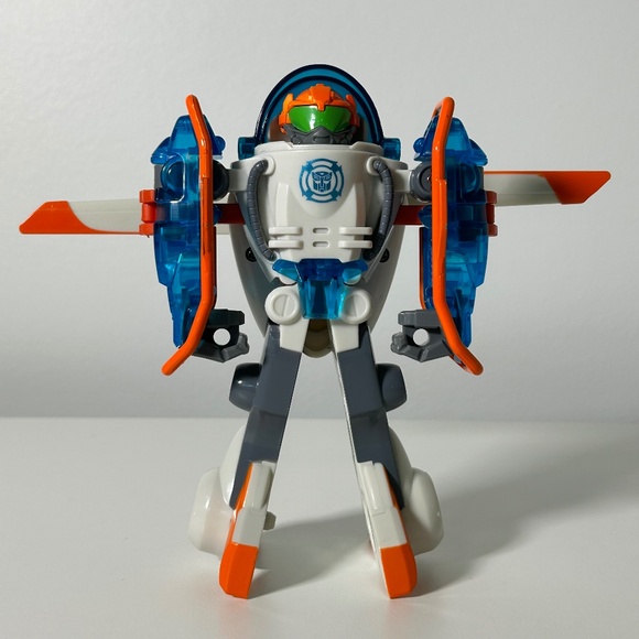 Playskool Heroes Transformers Rescue Bots Copter-Bot Action Figure Large (ZZ8) - Picture 1 of 9